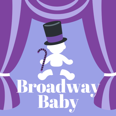 episode Broadway Baby Meets Merrily We Roll Along artwork