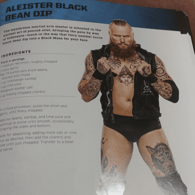 episode The Official WWE Cookbook: Aleister Black Bean Dip artwork