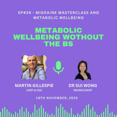 episode Migraine Masterclass & Metabolic Wellbeing artwork