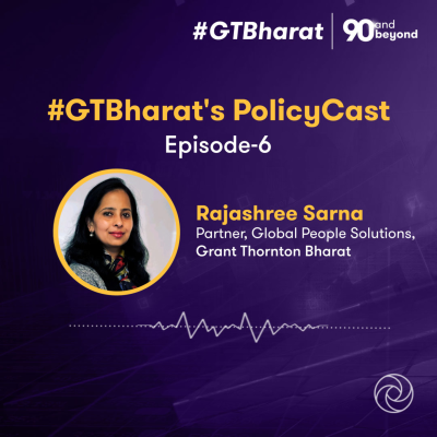 episode #GTBharat's PolicyCast Episode 6 | PM-VBRY: Analysing the impact on employers with Rajashree Sarna artwork