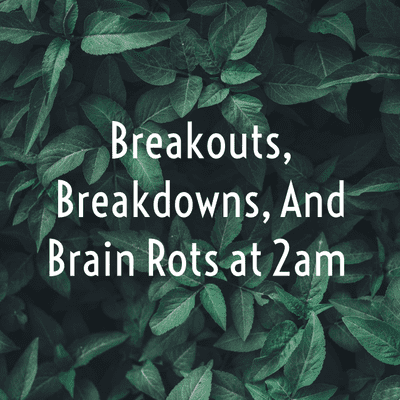 Breakouts, Breakdowns, And Brain Rots at 2am