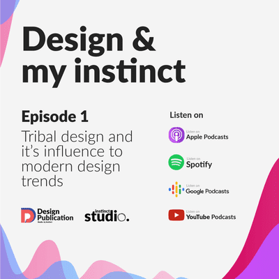 episode Design Podcast: Tribal design and it’s influence on modern design trends. artwork
