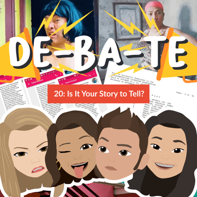 episode DE-BA-TE 20: IS IT YOUR STORY TO TELL? artwork