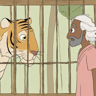 episode The Gentleman who saved a Tiger artwork