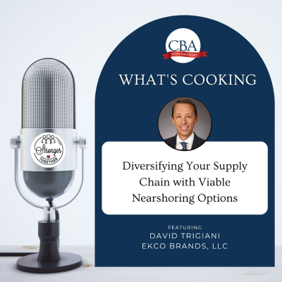 episode Diversifying Your Supply Chain with Viable Nearshoring Options: A Conversation with David Trigiani of Ekco Brands, LLC artwork