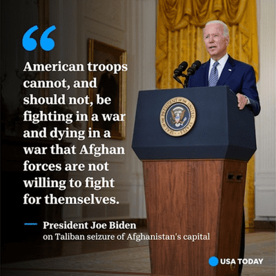 episode President Biden facing Fallout amid Afghanistan crisis artwork
