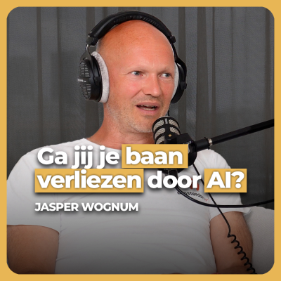 episode Ga jij je baan verliezen door AI? Voorbij de AI-hype met Jasper Wognum - AI Expert artwork