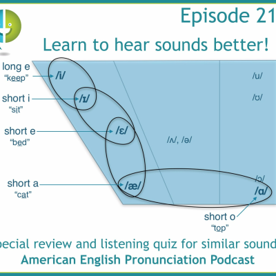 episode 218: Learn to hear vowels to learn to pronounce them artwork