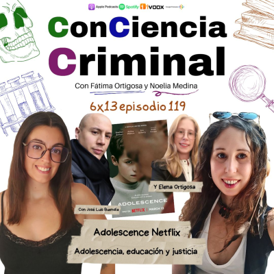 episode 6x13. Adolescence Netflix: violencia juvenil, el termino "incel", justicia de menores... artwork