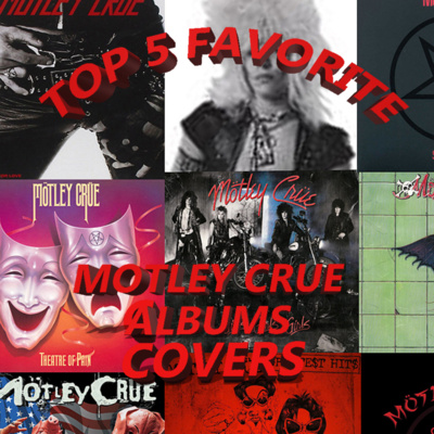 episode Motley Crue Favorite Album Covers with Motley Crueseum Curator and Vince Neil Custom Guitar Designer Jesse Acciacca artwork