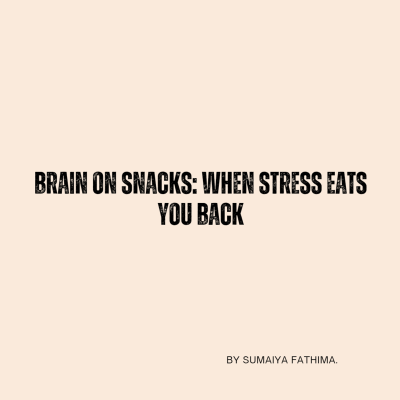episode Brain on Snacks: When Stress Eats You Back artwork