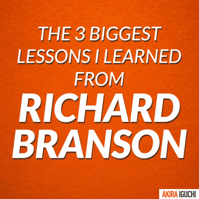 episode The 3 Biggest Lessons I Learned From Richard Branson artwork