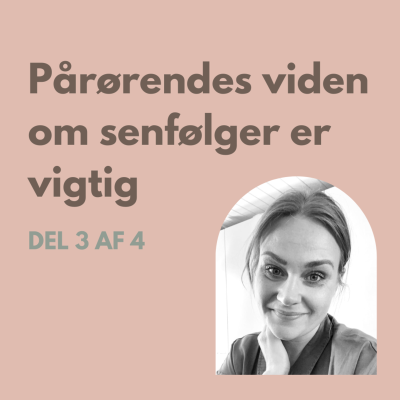 episode S3 E3: Pårørendes viden om senfølger er vigtig - Sascha del 3 af 4 artwork