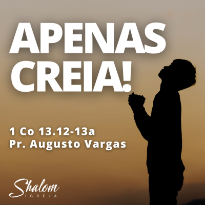 episode Apenas creia! - Pr. Augusto Vargas - 07-09-2025 artwork