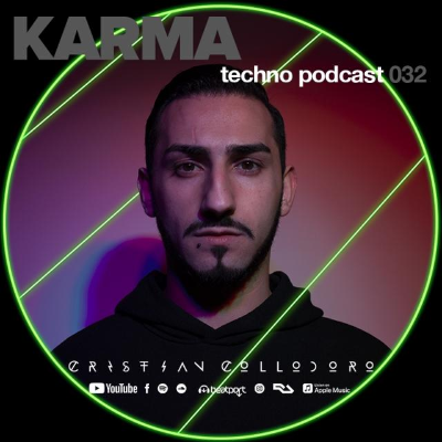 episode KARMA 032 / CRISTIAN COLLODORO Live @ DJ Taxi | Techno TV, London 31.10.20 artwork