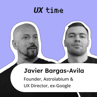 episode Scaling and growing UX teams with Javier Andrés Bargas-Avila, ex-Google & Astrolabium artwork