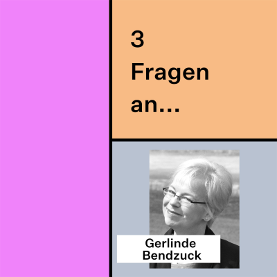 episode 3 Fragen an... Gerlinde Bendzuck artwork