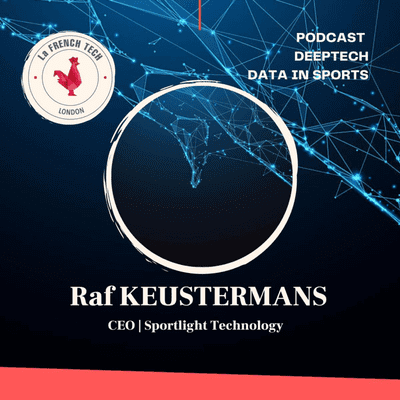 episode DATA in SPORTS - Raf KEUSTERMANS | CEO, SPORTLIGHT Technology | changing the future of Football artwork