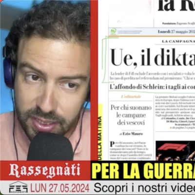 episode 💣 PER LA GUERRA IL DEBITO È BUONO - Rassegnàti 27/05/2024 artwork