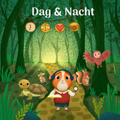episode Charlie en het geheim van 'dag & nacht' | Charlie de Cavia artwork