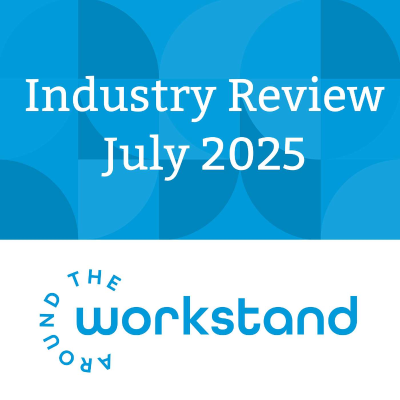 episode Bicycle Retail Industry Review for July 2025 Workstand data and May 2025 People For Bikes data artwork