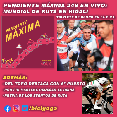 episode PENDIENTE MÁXIMA 246: Mundial de Ruta en Kigali artwork