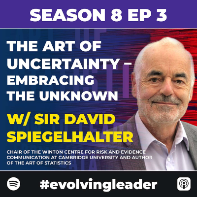 episode ‘The Art Of Uncertainty – Embracing The Unknown’ with Sir David Spiegelhalter artwork