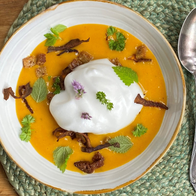 episode Karottencremesuppe mit Ingwer und Kokosschaum artwork