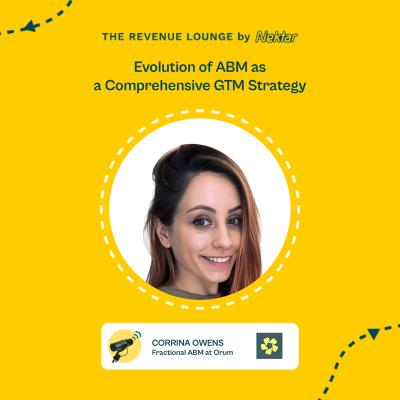 episode Evolution of ABM as a Comprehensive GTM Strategy ft. Corrina Owens artwork
