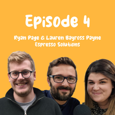 episode Sustainably supporting the coffee industry with Ryan & Lauren from Espresso Solutions artwork