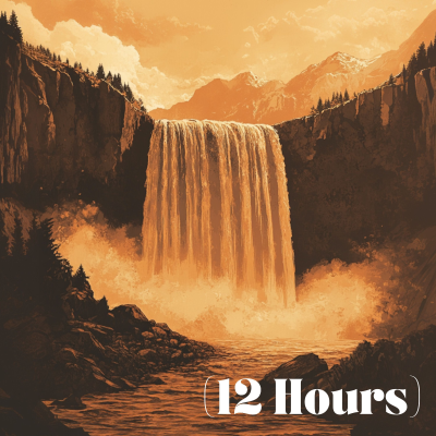 episode Brown Noise Waterfall | Sleep Sound (12 Hours) artwork