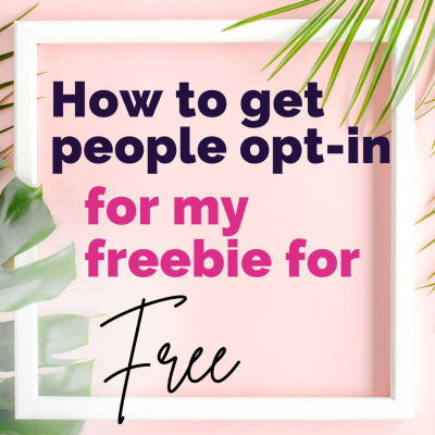 episode S1E15 How to get people opt-in for my freebie for FREE! artwork