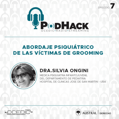 episode Abordaje psiquiátrico de las víctimas de grooming. Entrevista a Silvia Ongini artwork