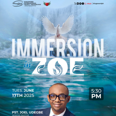 episode Immersion in Zoe || Pastor Wunmi Abioye artwork
