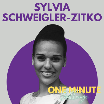 episode #60 One Minute Challenge - Sylvia Schweigler-Zitko artwork