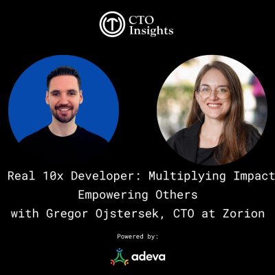 episode The Real 10x Developer: Multiplying Impact by Empowering Others with Gregor Ojstersek artwork