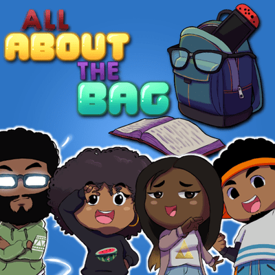 episode All About the Bag | Episode 1: A Court of Thorns & Roses, BNA, Video Game Q&A, and “What If” Game artwork