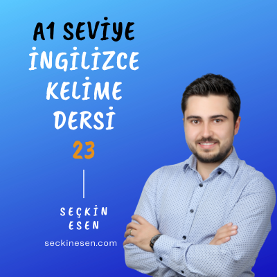 episode İngilizce Kelime Ders 23: A1 Seviye artwork
