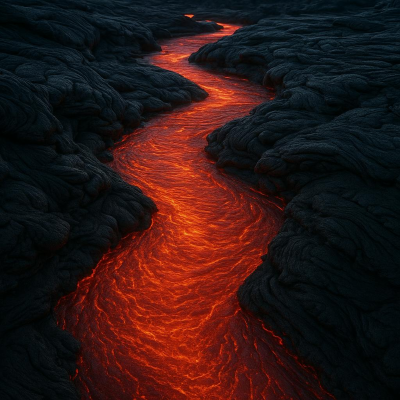 episode Lava Flow, - Natural Sounds | for Sleep & Stress Relief, Lava River artwork