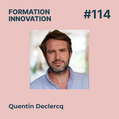 episode #114 -Intelligence Artificielle en formation : Stratégies et outils. Avec Quentin Declercq. artwork
