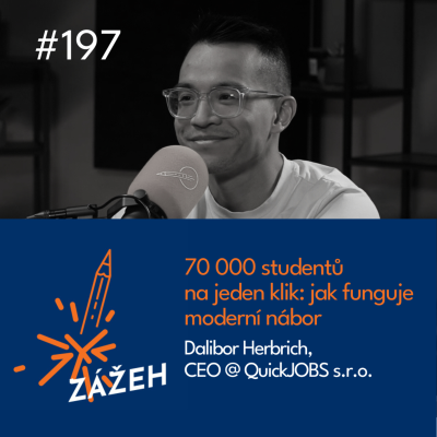 episode #197 | Dalibor Herbrich | 70 000 studentů na jeden klik. Jak funguje moderní nábor artwork