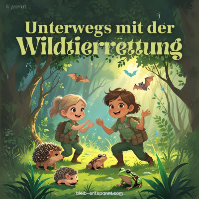 episode Traumreise für Kinder: Unterwegs mit der Wildtierrettung - Geschichte über Tiere artwork