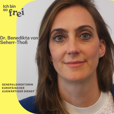episode #60 Dr. Benedikta von Seher-Thoß über das immer die Erste sein artwork