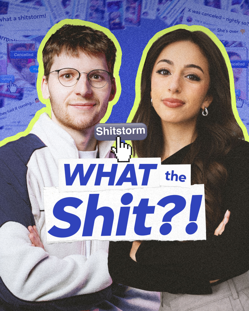 What The Shit?! – Der Shitstorm-Podcast mit Gizem & Klengan cover