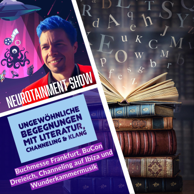 episode UNGEWÖHNLICHE BEGEGNUNGEN MIT LITERATUR, CHANNELING UND KLANG artwork