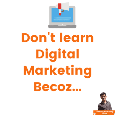 episode Don't Learn Digital Marketing Because... [IN HINDI] artwork