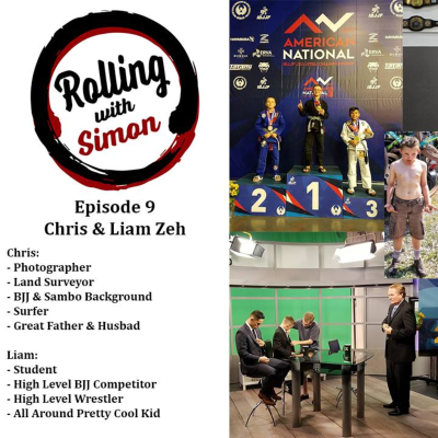 episode Rolling With Simon - S1 E9 - Chris & Liam Zeh artwork