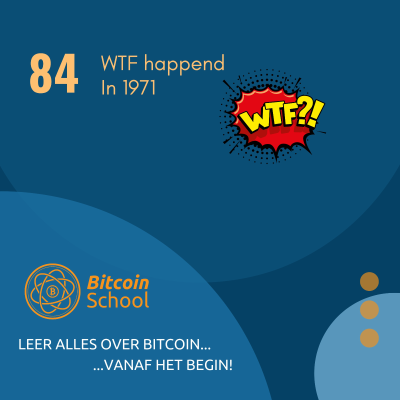 episode Les 84 - WTF happend in 1971 - Van goudstandaard naar FIAT geld artwork