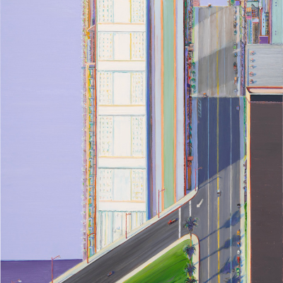 episode Thiebaud's art from art, Tony Lewis artwork
