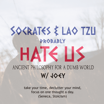 episode 5: speed reading's kind of stupid: take your time, declutter your mind, focus on one thought a day (Seneca, Stoicism) artwork